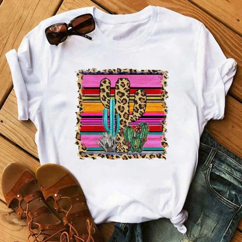 Maycaur New Women T Shirts Harajuku 90s Korean Cactus Printed T-shirt Vintage White Women Casual Summer Tshirts Femme Tops Tee
Maycaur New Women T Shirts Harajuku 90s Korean Cactus Printed T-shirt Vintage White Women Casual Summer Tshirts Femme Tops Tee