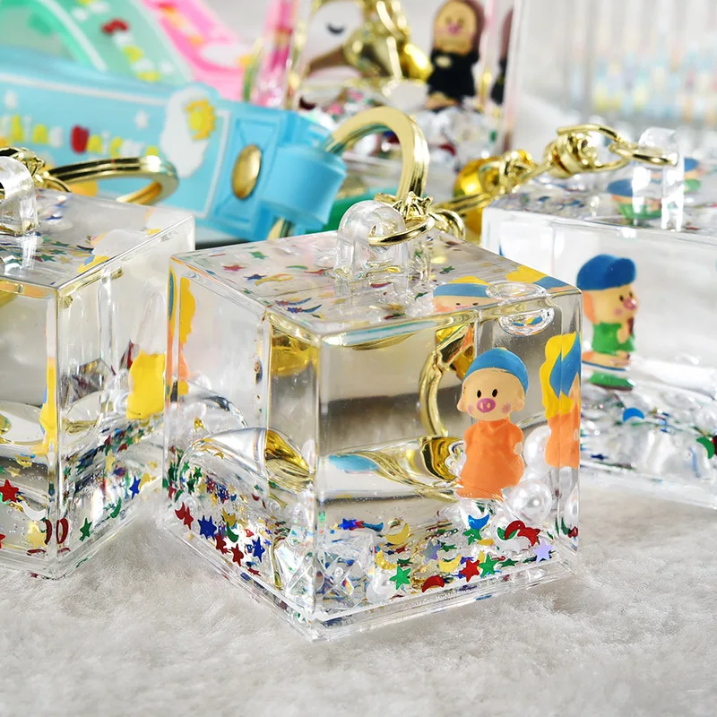 Trendy Liquid Quicksand Star Acrylic Keychain Creative Artist Square Key Ring for Women Couple Car Kids Backpack Key Chains Gift
Trendy Liquid Quicksand Star Acrylic Keychain Creative Artist Square Key Ring for Women Couple Car Kids Backpack Key Chains Gift
