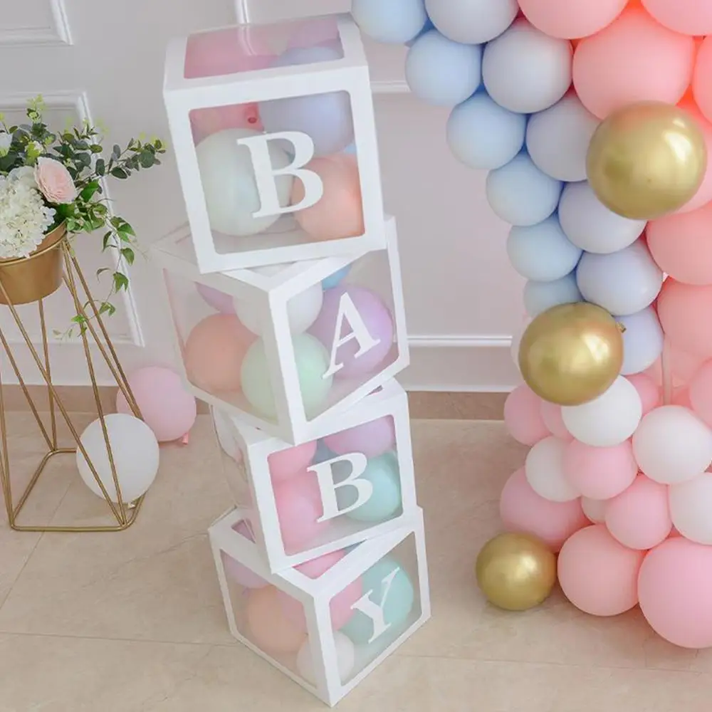 Alphabet Name Box Transparent Birthday Balloon Box Wedding Globos 1st Birthday Party Decoration Baby Shower Kids Latex Balloon
Alphabet Name Box Transparent Birthday Balloon Box Wedding Globos 1st Birthday Party Decoration Baby Shower Kids Latex Balloon