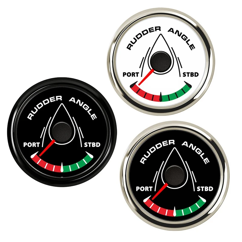 52MM Boat Marine Rudder Angle Indicator 0-190 Ohm 8 Color Backlight 12V/24V Angle Indicator
52MM Boat Marine Rudder Angle Indicator 0-190 Ohm 8 Color Backlight 12V/24V Angle Indicator