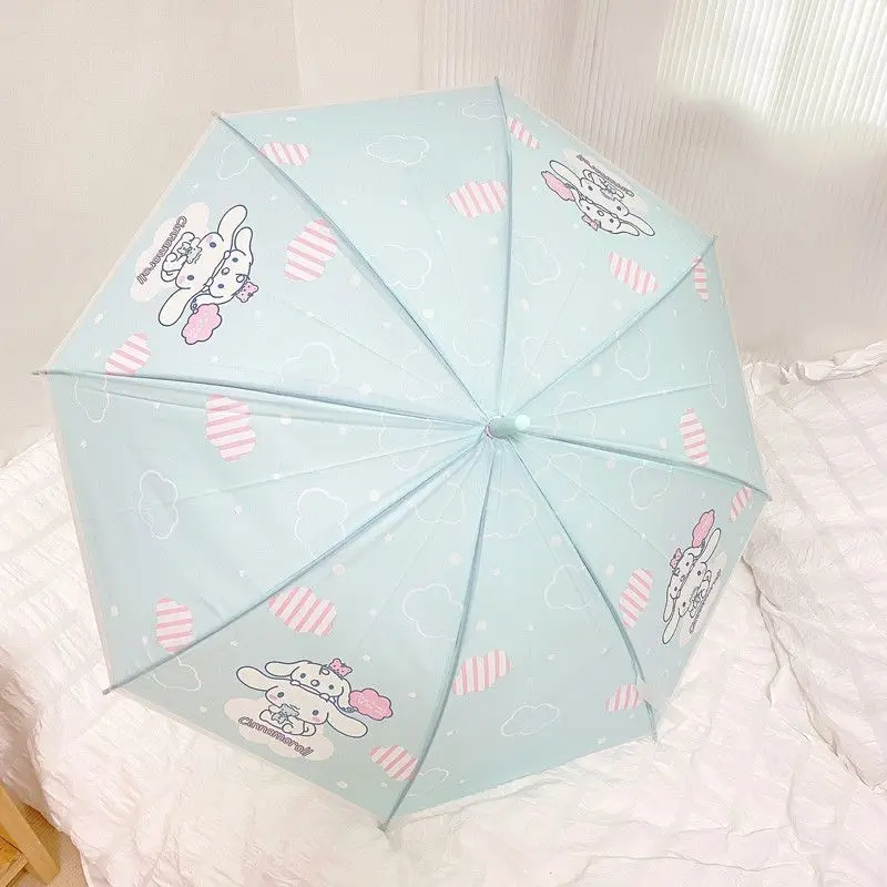 Новый Зонт Cinnamoroll Kawaii Sanrio, мультяшный прозрачный зонт с длинной ручкой, автоматический зонт, милая девушка, Солнцезащитный зонт
Новый Зонт Cinnamoroll Kawaii Sanrio, мультяшный прозрачный зонт с длинной ручкой, автоматический зонт, милая девушка, Солнцезащитный зонт