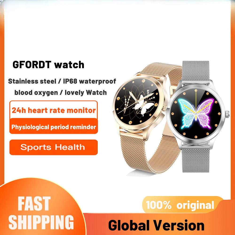 Smart Watch Women Custom Dials Heart Rate Blood pressure/Blood oxygen monitor Women Smartwatch For Xiaomi Android iOS
Smart Watch Women Custom Dials Heart Rate Blood pressure/Blood oxygen monitor Women Smartwatch For Xiaomi Android iOS