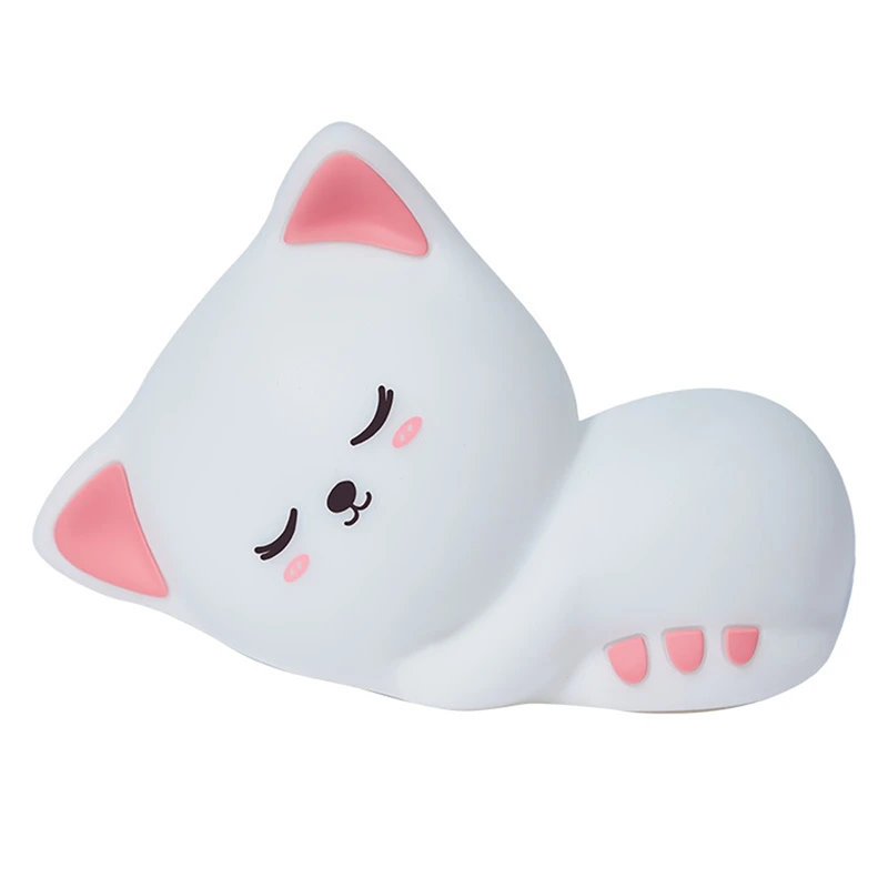Children's Night Light Silicone Bedside Lamp RGB Touch-Sensor USB Charging Bedroom Decoration Night Light
Children's Night Light Silicone Bedside Lamp RGB Touch-Sensor USB Charging Bedroom Decoration Night Light