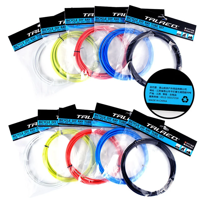 For Bicycle Bike Shifters Derailleur Brake Cables Shift Cable Tube MTB Road Bike Shifter Brake Cable Line Bike Accessories
For Bicycle Bike Shifters Derailleur Brake Cables Shift Cable Tube MTB Road Bike Shifter Brake Cable Line Bike Accessories