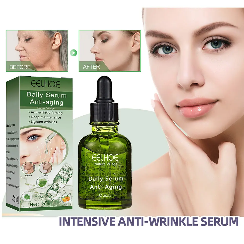 Women Daily Wrinkle Remover Face Serum Lifting Firming Fade Fine Lines Anti-aging Essence Whitening Brighten Nourish Skin Care
Women Daily Wrinkle Remover Face Serum Lifting Firming Fade Fine Lines Anti-aging Essence Whitening Brighten Nourish Skin Care