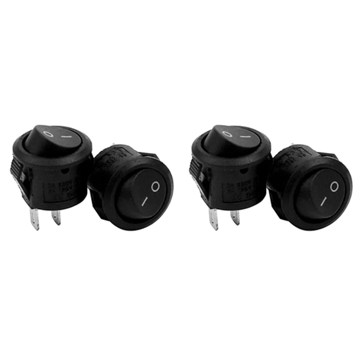 4X On/Off Self Latching Press Buttons Rocker Switch Toggle for Car Auto Boat Black
4X On/Off Self Latching Press Buttons Rocker Switch Toggle for Car Auto Boat Black