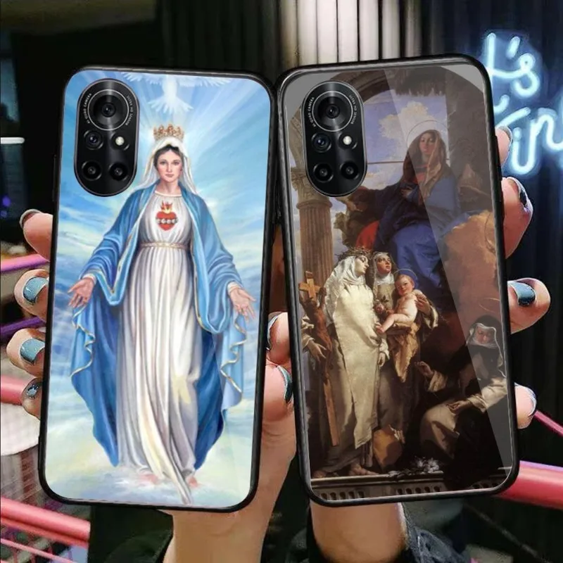 Чехол с изображением девы Марии для телефона Huawei P50 P40 P30 P20 Pro Mate 40 30 20 Pro Nova 9 8 7 PC, стеклянный чехол для телефона
Чехол с изображением девы Марии для телефона Huawei P50 P40 P30 P20 Pro Mate 40 30 20 Pro Nova 9 8 7 PC, стеклянный чехол для телефона