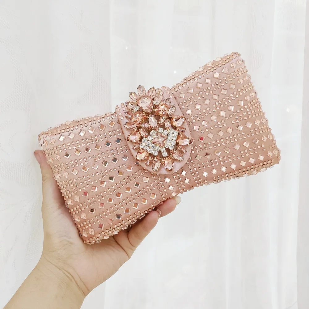Women Golden Champagne Silver Color Crystal Clutch Evening Bags Wedding Bridal Handbags Party Dinner Diamond Purse
Women Golden Champagne Silver Color Crystal Clutch Evening Bags Wedding Bridal Handbags Party Dinner Diamond Purse