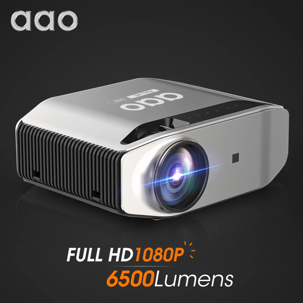 AAO YG620 Full HD Projector Native 1920 x 1080P 3D Proyector YG621 Wireless WiFi Smartphone Multi-Screen Mini HD Home Theater 
AAO YG620 Full HD Projector Native 1920 x 1080P 3D Proyector YG621 Wireless WiFi Smartphone Multi-Screen Mini HD Home Theater
