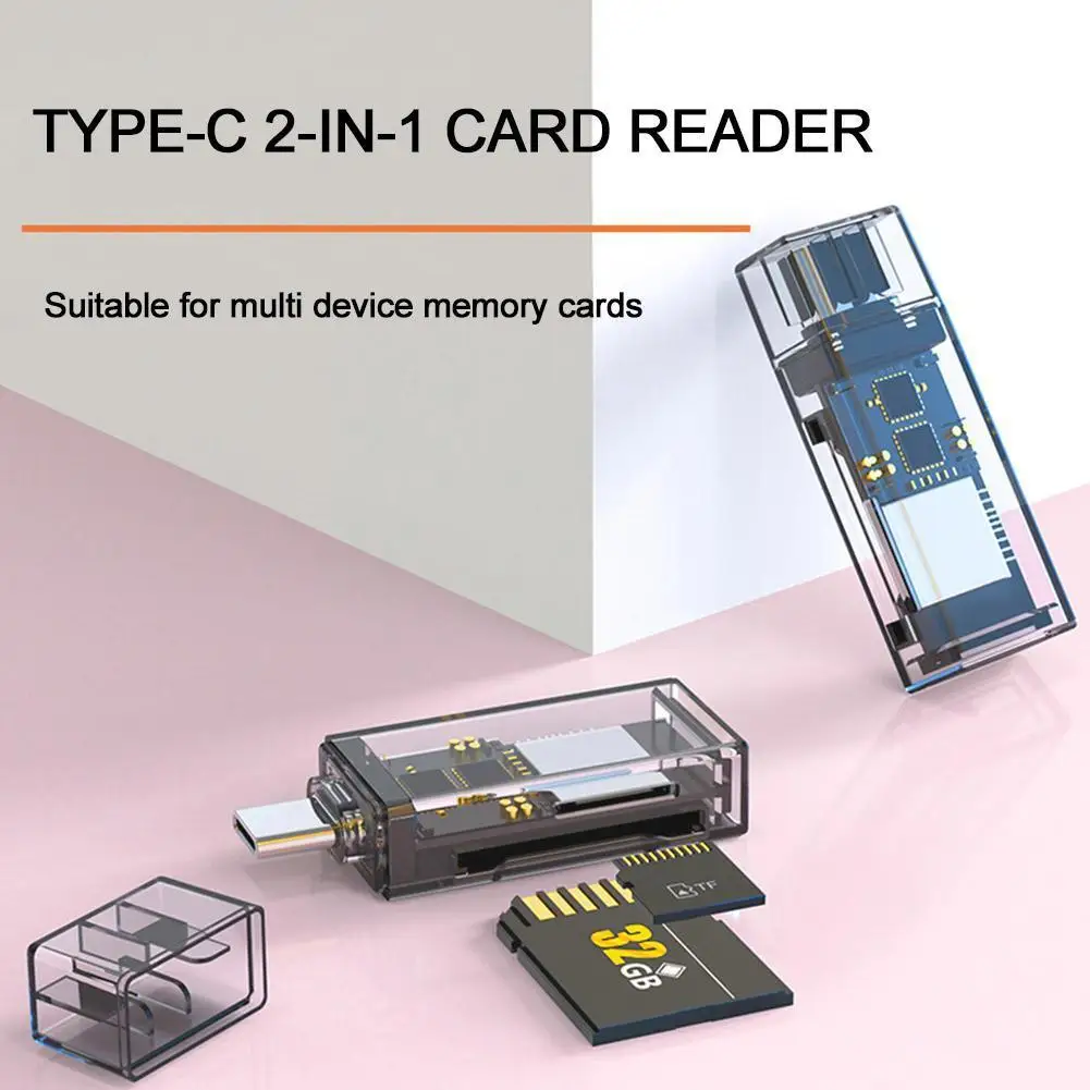 USB3.0 Card Reader Multifunction Type C Micro TF SD USB Adapter Computer Laptop Reader Accessories Card Phone Tablet T3S2
USB3.0 Card Reader Multifunction Type C Micro TF SD USB Adapter Computer Laptop Reader Accessories Card Phone Tablet T3S2