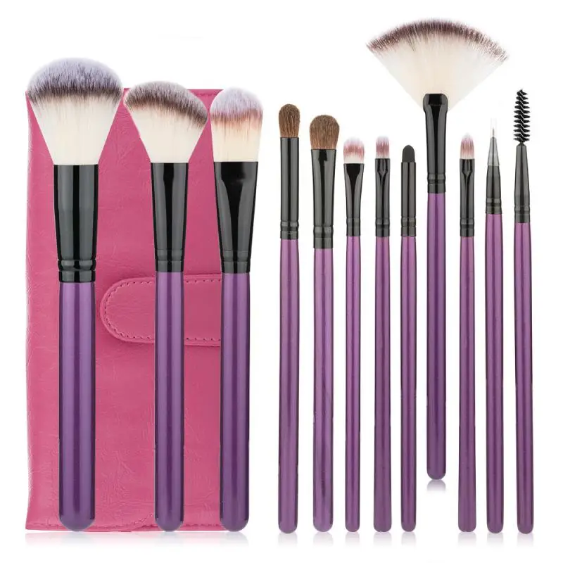 12Pcs Makeup Brushes Set Eyeshadow Eyeliner Eyelash Eyebrow Brush Man-made Fiber Beauty Make up Tools Wooden Handle Maquiagem
12Pcs Makeup Brushes Set Eyeshadow Eyeliner Eyelash Eyebrow Brush Man-made Fiber Beauty Make up Tools Wooden Handle Maquiagem