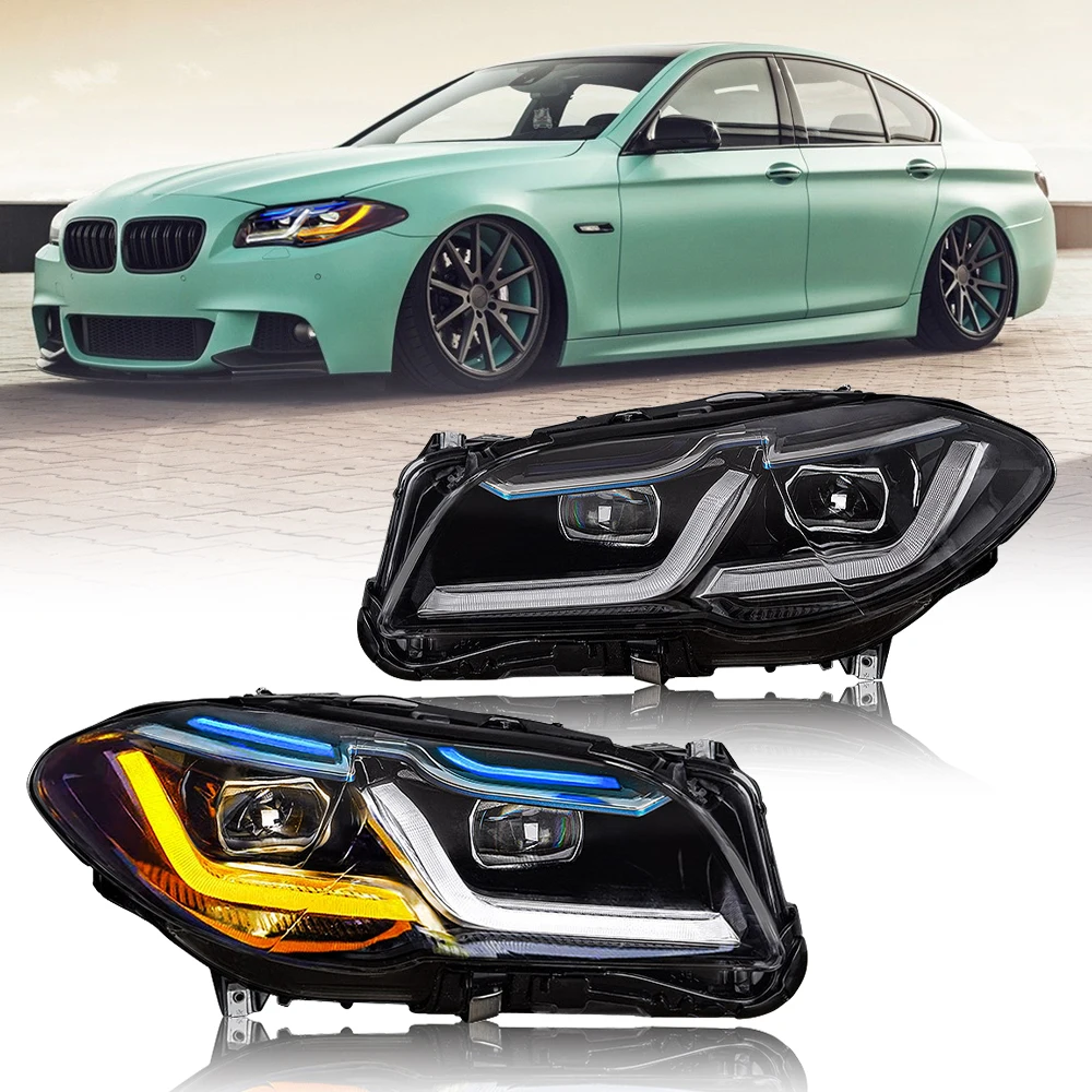 Фары для BMW F10 F18 5-Series 2010-2013/2014 светодиодный 2017 светодиодные фары в сборе для запуска анимации с брызгами синего цвета
Фары для BMW F10 F18 5-Series 2010-2013/2014 светодиодный 2017 светодиодные фары в сборе для запуска анимации с брызгами синего цвета