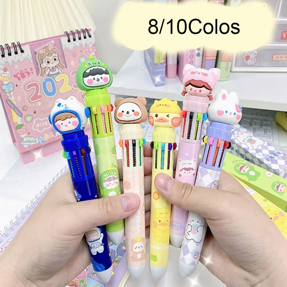 8 Colors Press Type Ballpoint Pens 0.5mm Cute Animal Shaped Writing Gel Pens Student Gift Learning Office Supplies
8 Colors Press Type Ballpoint Pens 0.5mm Cute Animal Shaped Writing Gel Pens Student Gift Learning Office Supplies