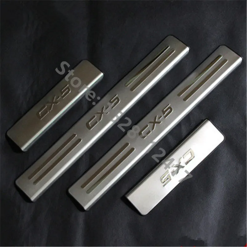 Car Stickers Stainless Steel Scuff Plate/Door Sill Scuff Plate Welcome Pedal For Mazda CX-5 CX5 2012-2016 Car Styling
Car Stickers Stainless Steel Scuff Plate/Door Sill Scuff Plate Welcome Pedal For Mazda CX-5 CX5 2012-2016 Car Styling