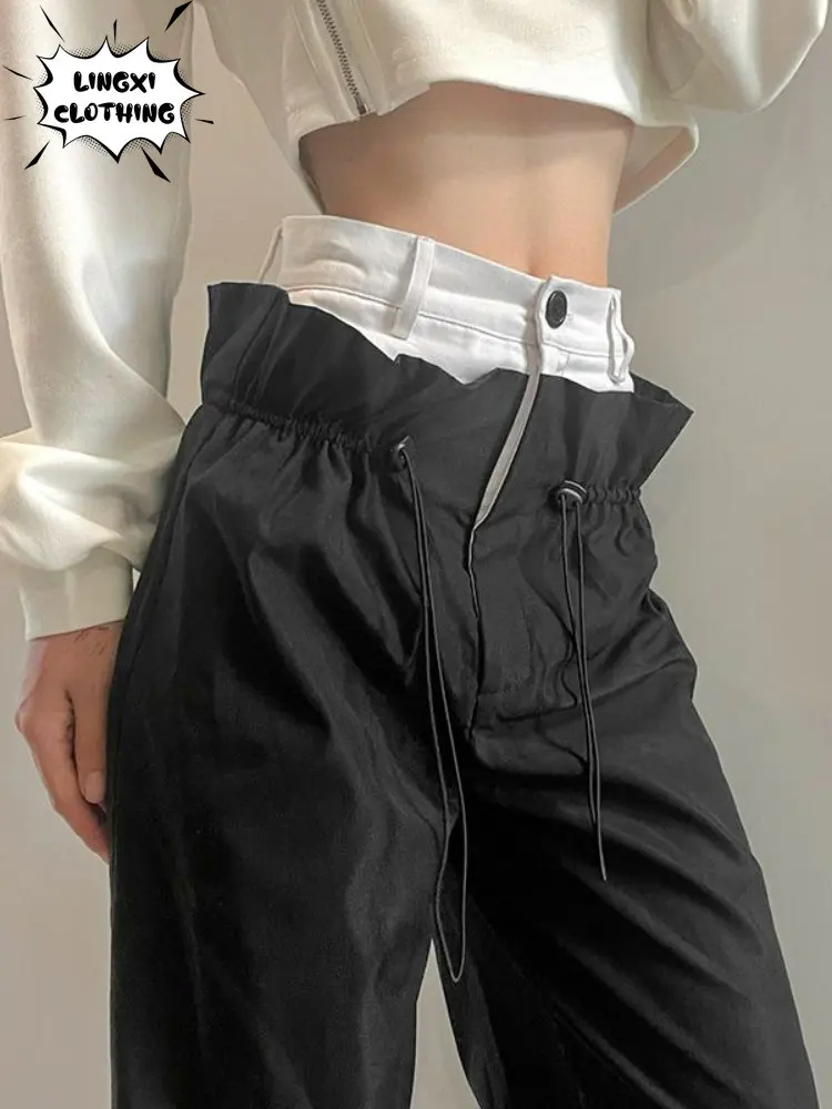 American Street Spicy Girls High Waist Pants Design Sense Fashion Straight Tube Pants Women's Parachute Pants Y2k Clothes
American Street Spicy Girls High Waist Pants Design Sense Fashion Straight Tube Pants Women's Parachute Pants Y2k Clothes