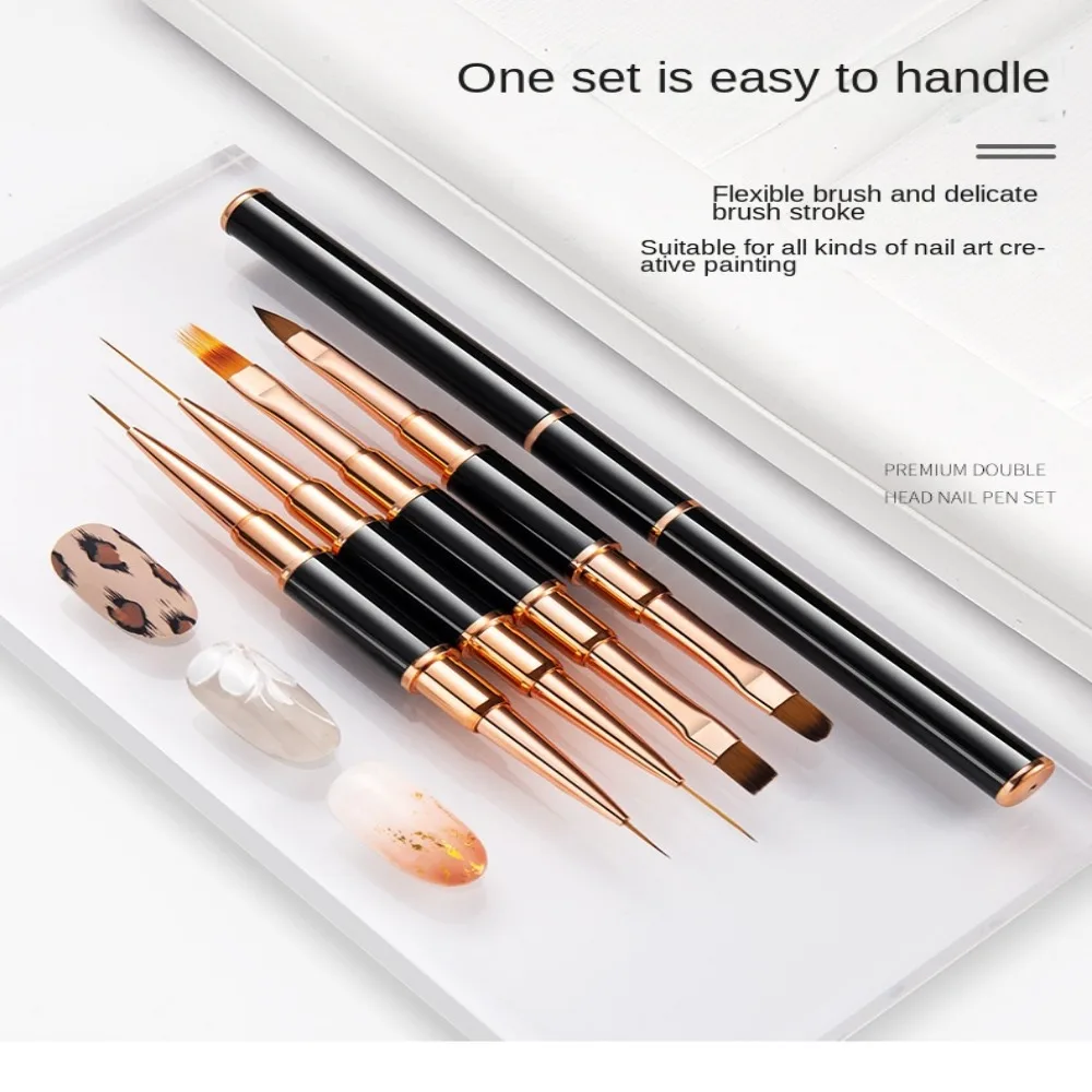 5PCs New Professional Drawing Pen Flower Painting Dual-ended Liner Brush Gel Nail Polish Nail Brush
5PCs New Professional Drawing Pen Flower Painting Dual-ended Liner Brush Gel Nail Polish Nail Brush