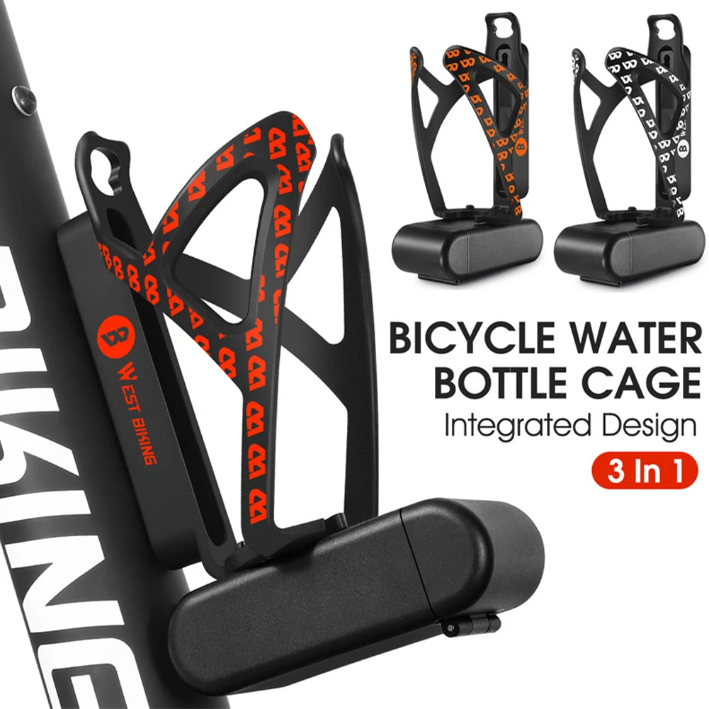 3 in 1 Bike Water Bottle Cage With 2 Tire Levers Tool Box Multifunctional Cycling Bottles Holder MTB Road Bicycle Accessories
3 in 1 Bike Water Bottle Cage With 2 Tire Levers Tool Box Multifunctional Cycling Bottles Holder MTB Road Bicycle Accessories