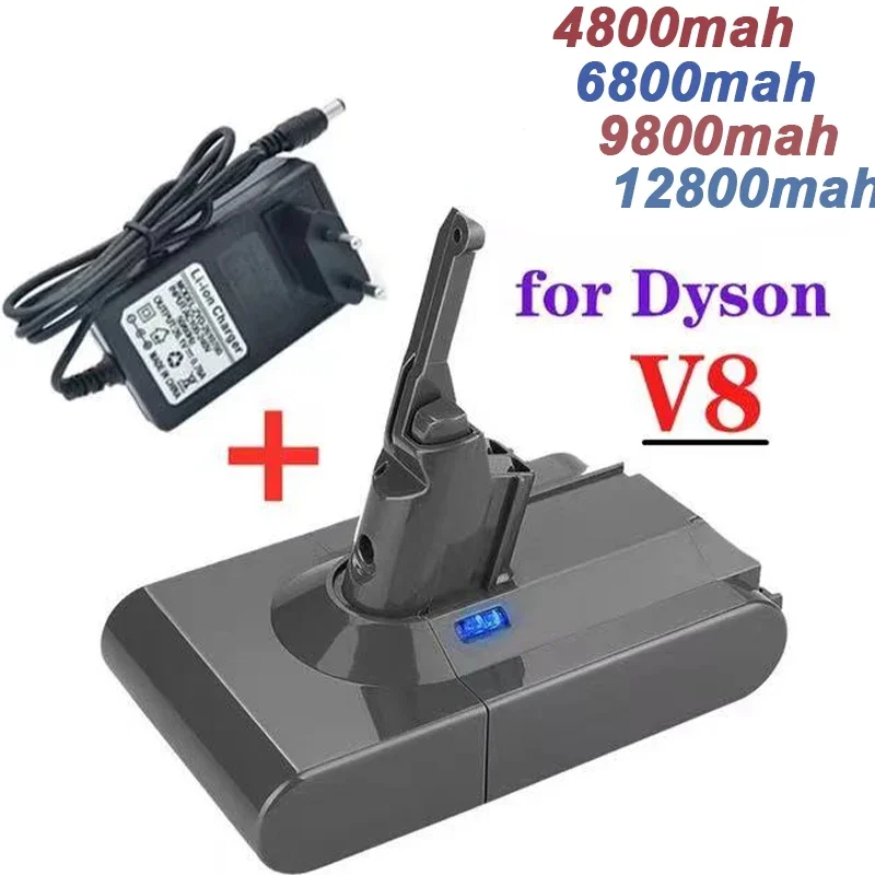 100% перезаряжаемый литий-ионный аккумулятор для Dyson V8 21,6 в 12800 мАч
100% перезаряжаемый литий-ионный аккумулятор для Dyson V8 21,6 в 12800 мАч