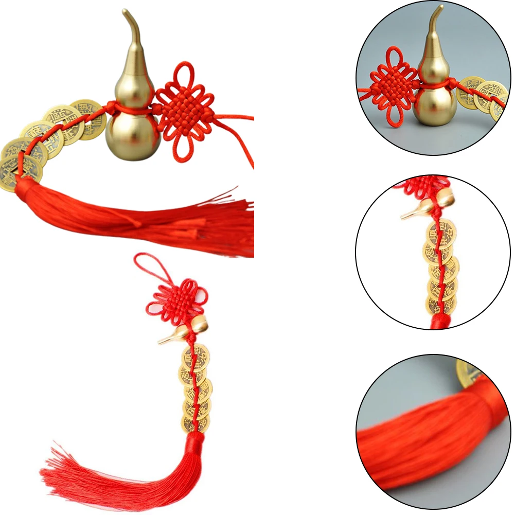 1Pcs Red Chinese Knot Copper Coins Keychain Lucky Charm Ancient Five Emperor Money Pendant Decoration
1Pcs Red Chinese Knot Copper Coins Keychain Lucky Charm Ancient Five Emperor Money Pendant Decoration