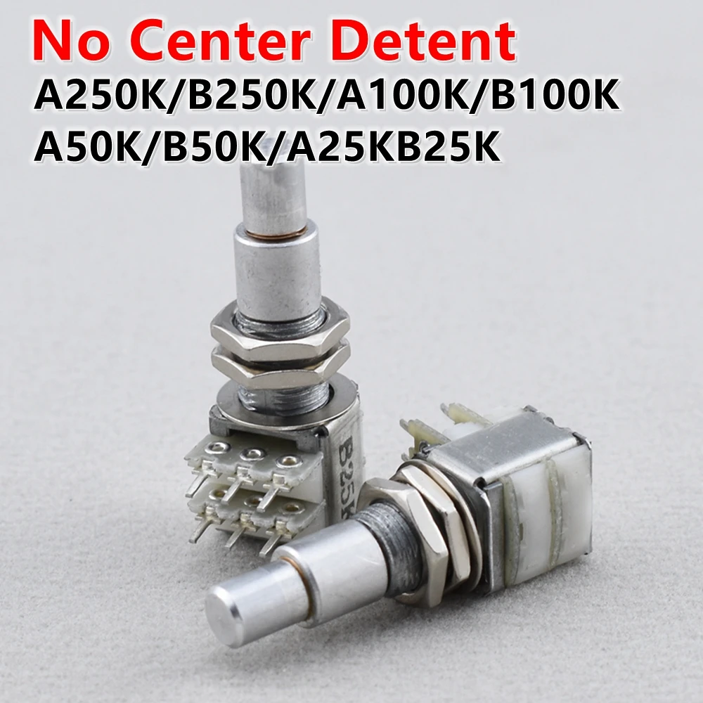 1 Piece Alpha Stacked Dual Concentric Potentiometer(POT) No Center Detent - Made in Korea
1 Piece Alpha Stacked Dual Concentric Potentiometer(POT) No Center Detent - Made in Korea