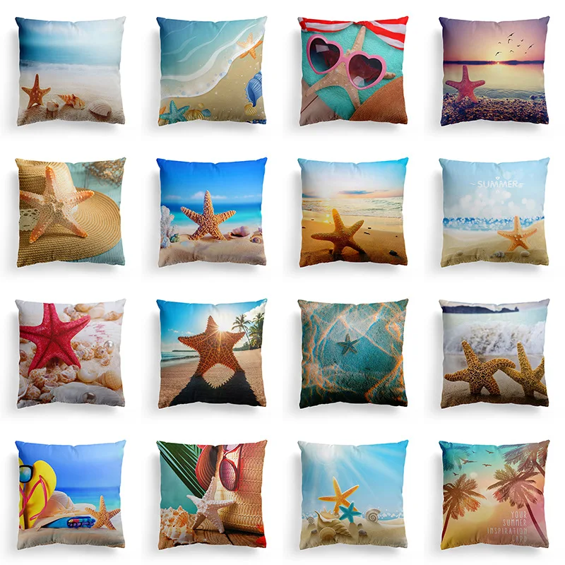 Cute Ocean Starfish Pillowcase Blue Beach Starfish Pillow Case for Pillows Aesthetic Home Decor Double Bed Cushions 45x45 40x40
Cute Ocean Starfish Pillowcase Blue Beach Starfish Pillow Case for Pillows Aesthetic Home Decor Double Bed Cushions 45x45 40x40