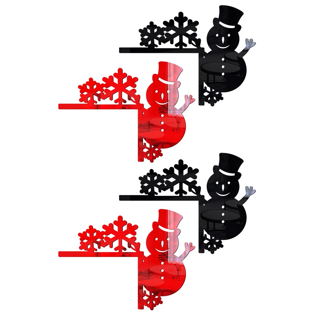 4pcs Wall Snowman Snowflake Decorative Christmas Christmas Party Decors Switch Adornment Xmas Decorative Wall Decal
4pcs Wall Snowman Snowflake Decorative Christmas Christmas Party Decors Switch Adornment Xmas Decorative Wall Decal