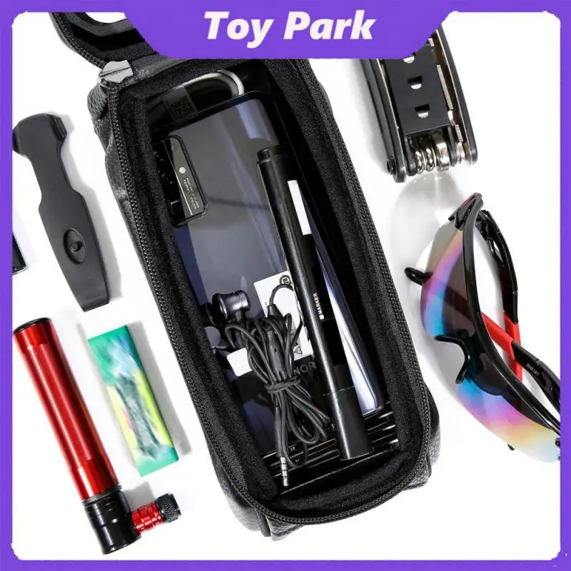 Car Bag Mountain Bike Bag Glue-pressed Zipper External Headphone Jack Bicycle Bag Black 1.2l Front Beam Bag Mobile Phone Bag Tpu
Car Bag Mountain Bike Bag Glue-pressed Zipper External Headphone Jack Bicycle Bag Black 1.2l Front Beam Bag Mobile Phone Bag Tpu