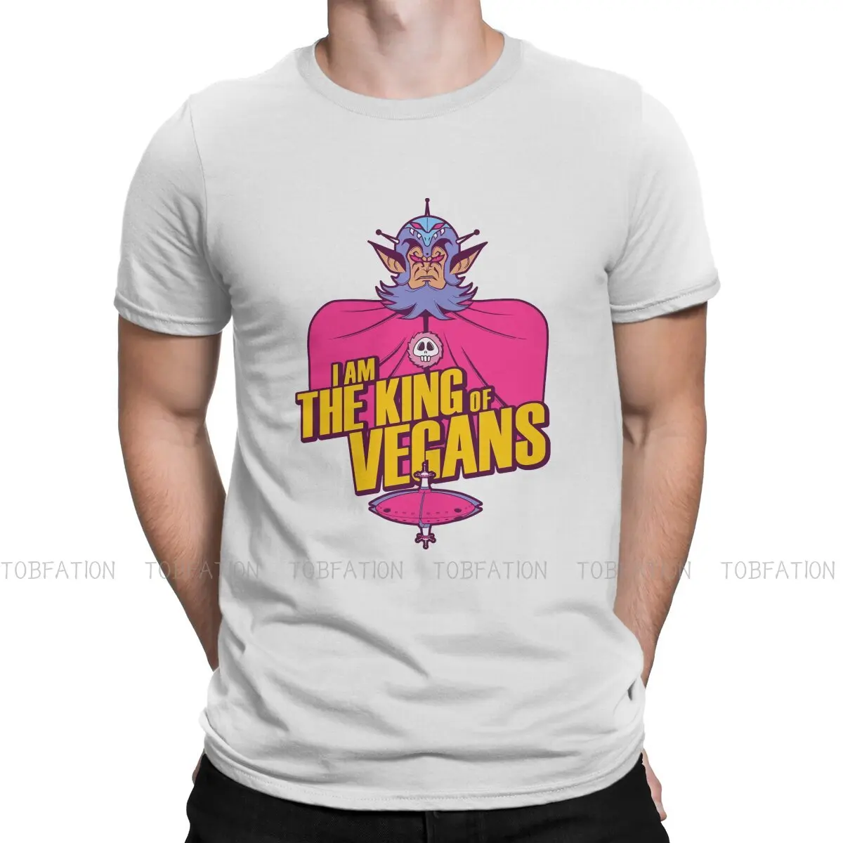 King Vega Round Collar TShirt UFO Robot Grendizer Fabric Basic T Shirt Man's Tops Individuality Oversized Big Sale
King Vega Round Collar TShirt UFO Robot Grendizer Fabric Basic T Shirt Man's Tops Individuality Oversized Big Sale