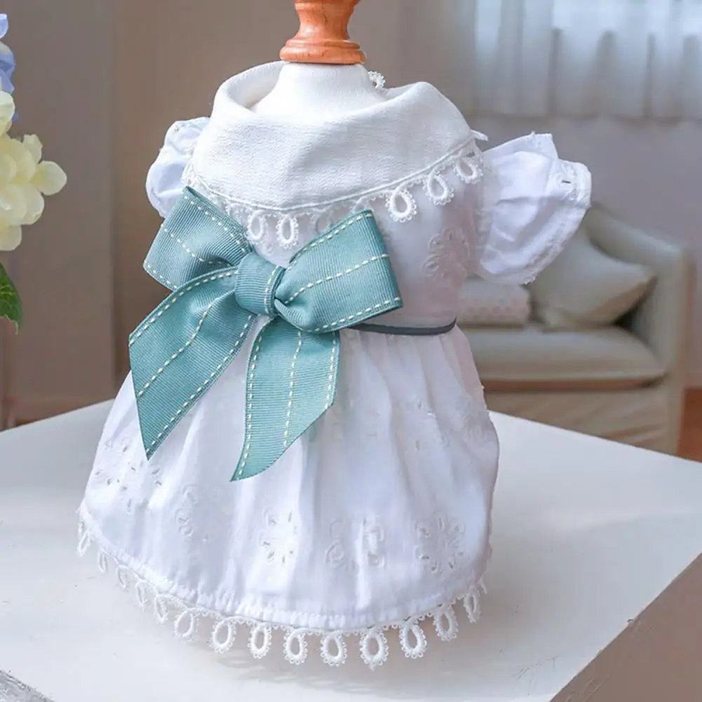 Beautiful Puppy Skirt Comfortable Puppy Dress Hollowed White Dog Party Dress Photo Prop
Beautiful Puppy Skirt Comfortable Puppy Dress Hollowed White Dog Party Dress Photo Prop