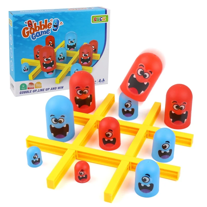 Educational Toys Desktop Watch Chess and Card Puppets Double Fun Tic Tac Toe Chess Big Swallow Small Parent-child Interaction
Educational Toys Desktop Watch Chess and Card Puppets Double Fun Tic Tac Toe Chess Big Swallow Small Parent-child Interaction