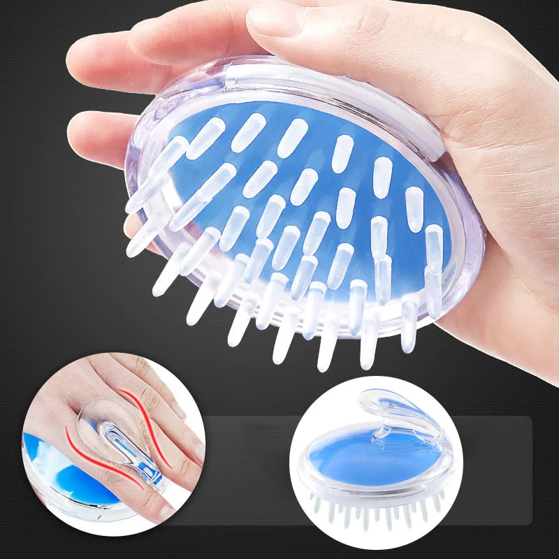 1PC Silicone Head Body Massager Brush Comb Shampoo Scalp Massage Brush Hair Washing Shower Brush Bath Spa Slimming Massage Brush
1PC Silicone Head Body Massager Brush Comb Shampoo Scalp Massage Brush Hair Washing Shower Brush Bath Spa Slimming Massage Brush