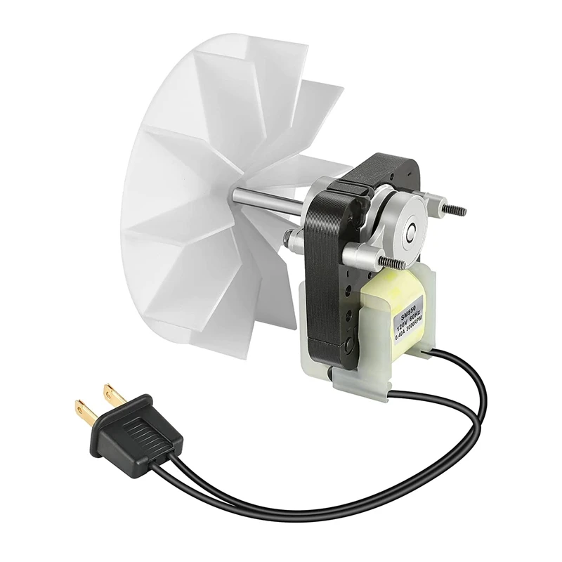 Bathroom Fan Motor, Universal Exhaust Fan Motor Replacement Electric Motors Kit For C01575 50CFM 120V US Plug
Bathroom Fan Motor, Universal Exhaust Fan Motor Replacement Electric Motors Kit For C01575 50CFM 120V US Plug