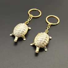 1/3Pc 5cm Lucky Small Golden Turtle Bring BlessingLucky Fortune Wealth Home Ornaments Decoration Money Turtle Lucky Gift