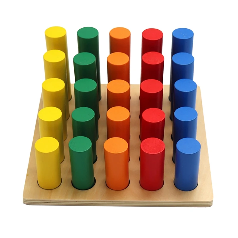 Wooden Toys Finger Grab Board Color Plug Stick Educational Toy Sensory Training Color Discrimination Board A
Wooden Toys Finger Grab Board Color Plug Stick Educational Toy Sensory Training Color Discrimination Board A