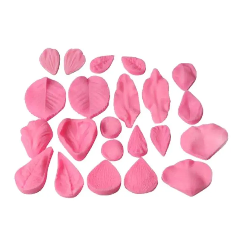 22PCS Silicone Petal Leaf Mold Flowers Fondant Mold Chocolate Gum Paste Mold Fondant Cake Broder Decorating Tool Dropshipping
22PCS Silicone Petal Leaf Mold Flowers Fondant Mold Chocolate Gum Paste Mold Fondant Cake Broder Decorating Tool Dropshipping