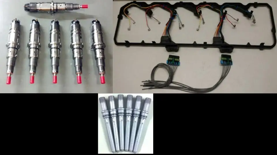 Комплект топливного инжектора 50 л.с. 2012 Dodge Cummins л + трубки + прокладка VC 
Комплект топливного инжектора 50 л.с. 2012 Dodge Cummins л + трубки + прокладка VC