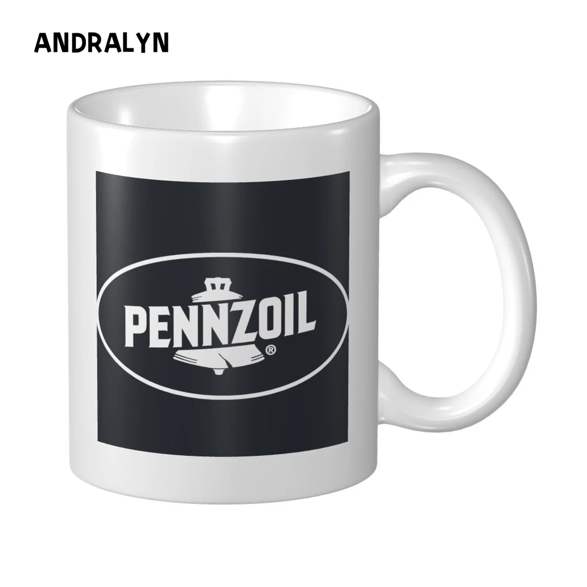 

Керамическая кружка с логотипом Pennzoil 10 унций, персонализированная печать изображений, фото, логотип, текст