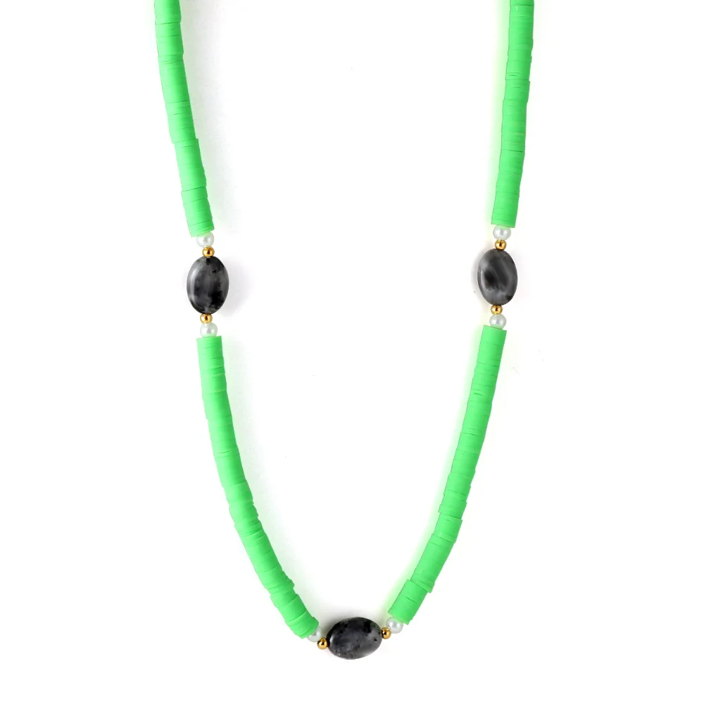 Stainless Steel Bohemia Necklace Trendy Beads Strand Choker Women String Charm Colorful Handmade CollarFemme Jewelry Gift
Stainless Steel Bohemia Necklace Trendy Beads Strand Choker Women String Charm Colorful Handmade CollarFemme Jewelry Gift