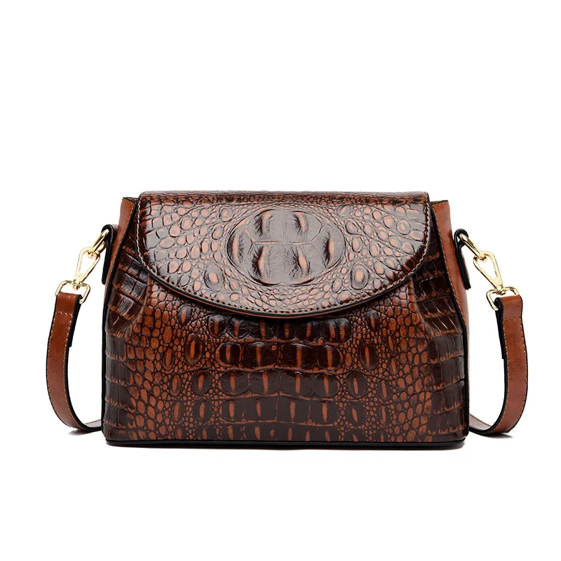 Shoulder Bags for Women Luxury Handbags Designer Head Layer Cowhide Crocodile Pattern Bag Female Retro Tote Crossbody
Shoulder Bags for Women Luxury Handbags Designer Head Layer Cowhide Crocodile Pattern Bag Female Retro Tote Crossbody