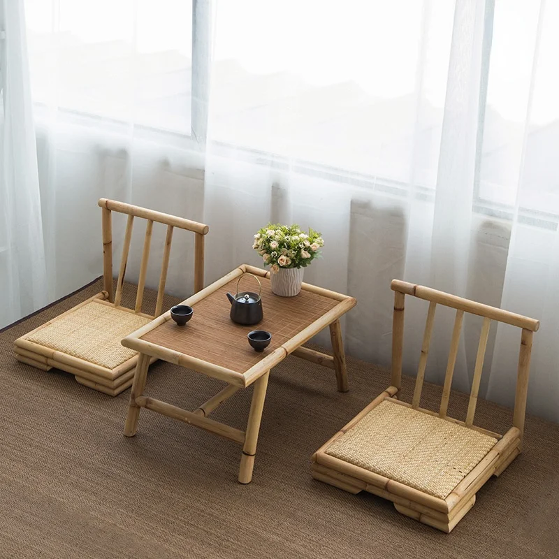 Tea Table Bamboo-rattan Floating Window Table Japanese-style Small Tea Table Creative Low Table
Tea Table Bamboo-rattan Floating Window Table Japanese-style Small Tea Table Creative Low Table