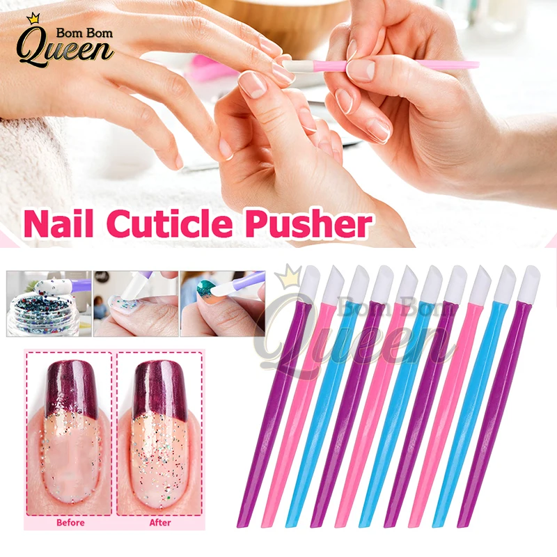 Plastic Handle Nail Cuticle Pusher Rubber Tipped Nail Cleaner Colored Nail Art Tool for Men and Women Christmas Valentine's Day
Plastic Handle Nail Cuticle Pusher Rubber Tipped Nail Cleaner Colored Nail Art Tool for Men and Women Christmas Valentine's Day