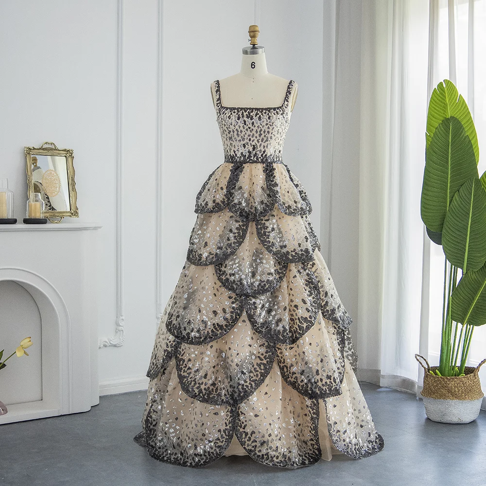 Luxury Dubai Evening Dresses 2023 Sparkly Sequin Tiered Ruffles Elegant Women Wedding Party Formal Gowns
Luxury Dubai Evening Dresses 2023 Sparkly Sequin Tiered Ruffles Elegant Women Wedding Party Formal Gowns