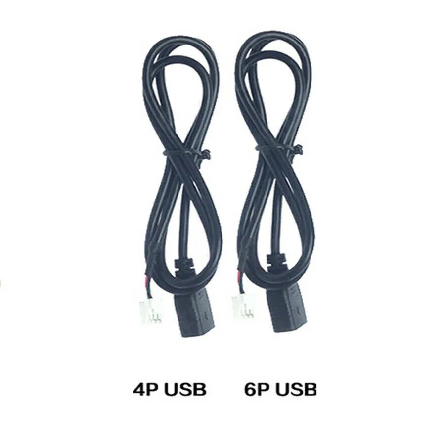 4Pin+6Pin Connector USB Extension Cable Adapter For Android Car Radio Stereo 75CM USB Cable USB Adapter
4Pin+6Pin Connector USB Extension Cable Adapter For Android Car Radio Stereo 75CM USB Cable USB Adapter