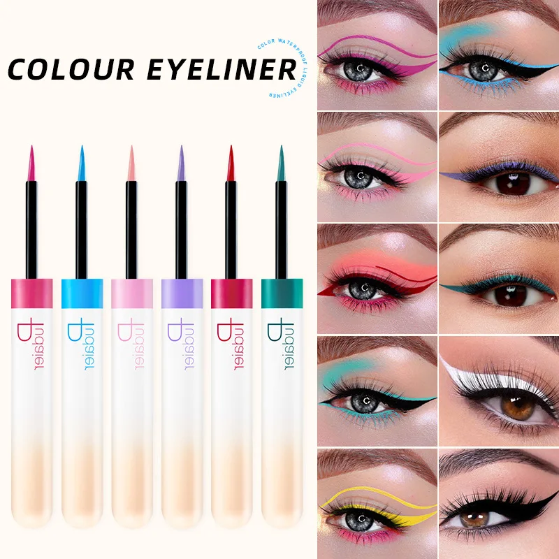 12 Color White Eyeliner Easy To Wear Beauty Eyes Purple Yellow Green Liquid Eyeliner Waterproof Brand Makeup Cosmetics
12 Color White Eyeliner Easy To Wear Beauty Eyes Purple Yellow Green Liquid Eyeliner Waterproof Brand Makeup Cosmetics