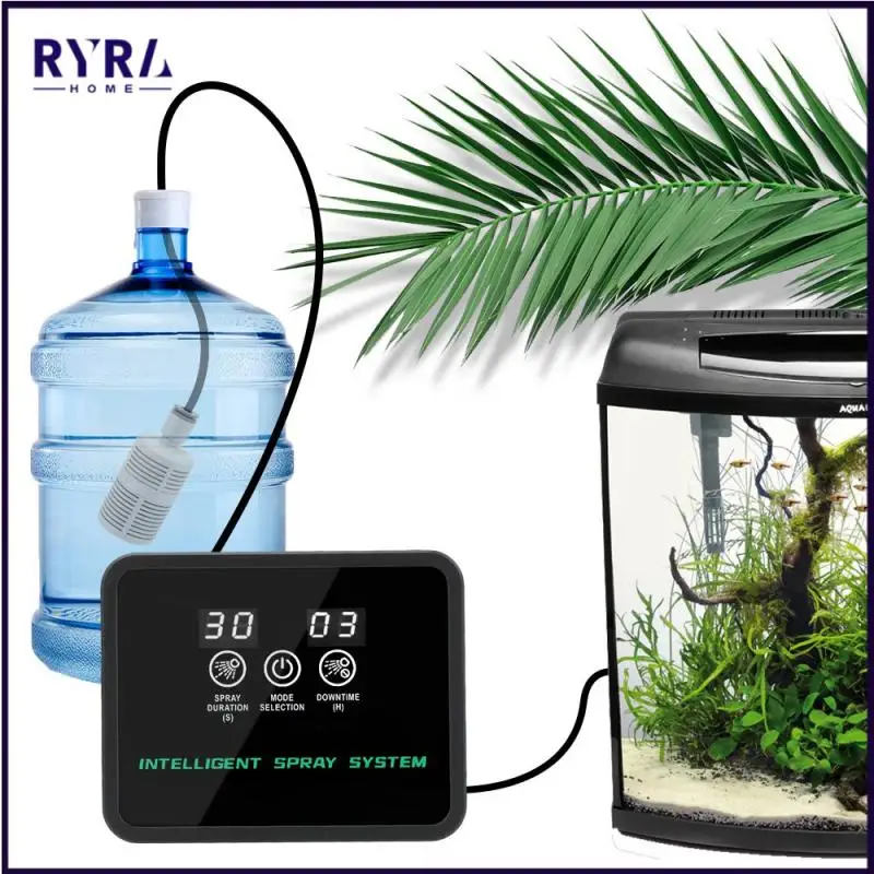 Intelligent Fogger Terrariums Electronic Humidifier Timer Automatic Mist Rainforest Timing Spray System Kit Control Sprinkler
Intelligent Fogger Terrariums Electronic Humidifier Timer Automatic Mist Rainforest Timing Spray System Kit Control Sprinkler