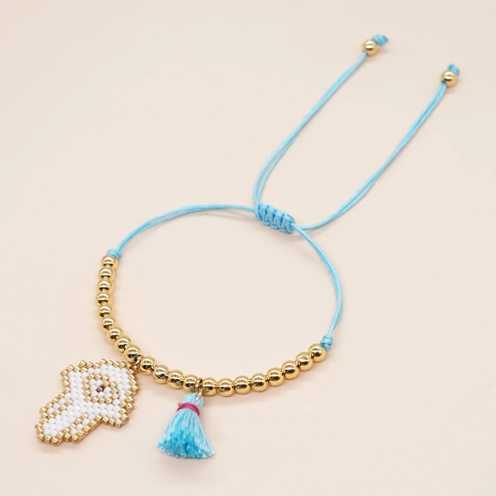 Go2boho 18K Gold Plated Beads Bracelet 2023 New In Beaded Bracelets For Women Jewelry Pulseras Evil Eye Hamsa Fatima Hand
Go2boho 18K Gold Plated Beads Bracelet 2023 New In Beaded Bracelets For Women Jewelry Pulseras Evil Eye Hamsa Fatima Hand