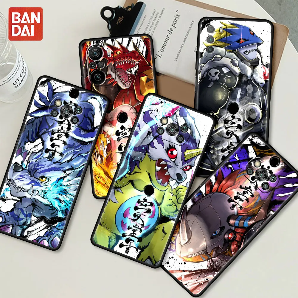 Digimon Anime Capa for Xiaomi Mi Poco X3 NFC 11 M3 Soft Phone Cover 11T 10T Pro 9T CC9 Note 10 A2 Lite Black Cases
Digimon Anime Capa for Xiaomi Mi Poco X3 NFC 11 M3 Soft Phone Cover 11T 10T Pro 9T CC9 Note 10 A2 Lite Black Cases
