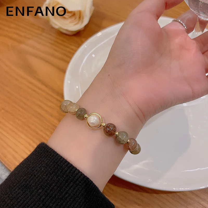 Enfano Minority All-Match Elegant Pearl Bracelet Ins Trendy Retro Chalcedony Hand Jewelry
Enfano Minority All-Match Elegant Pearl Bracelet Ins Trendy Retro Chalcedony Hand Jewelry