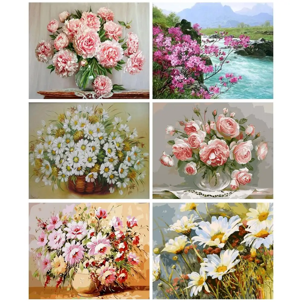 RUOPOTY Modern Painting By Number Rose Handpainted Diy Painting By Number Flower Painting Artwork
RUOPOTY Modern Painting By Number Rose Handpainted Diy Painting By Number Flower Painting Artwork