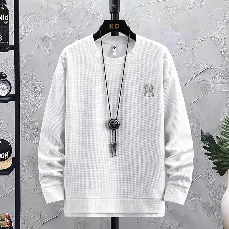 Streetwear Cotton Men's Sweatshirt Casual Solid Color Long Sleeve Spring And Autumn Sweatshirt Men Quality Classic Mens Clothes
Streetwear Cotton Men's Sweatshirt Casual Solid Color Long Sleeve Spring And Autumn Sweatshirt Men Quality Classic Mens Clothes